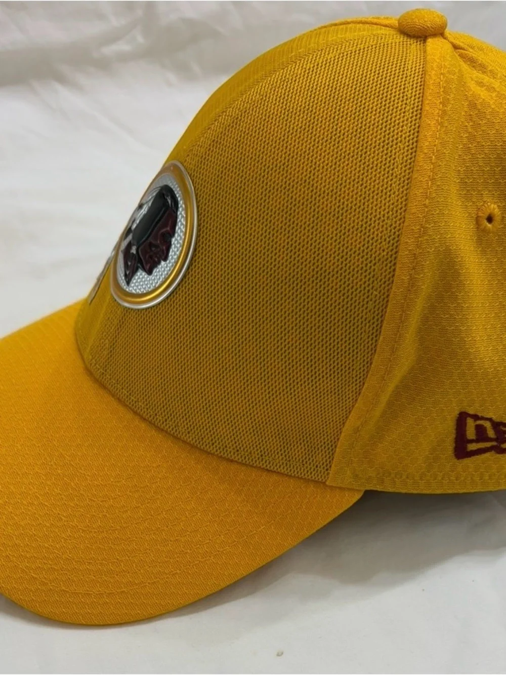 New Era Yellow Washington Football Team Logo Cap